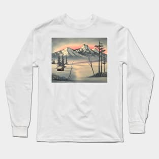 Splendor of a Snowy Winter Long Sleeve T-Shirt